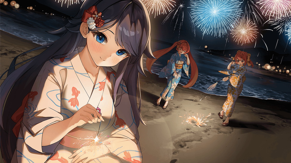 海辺で楽しむ花火大会.jpg