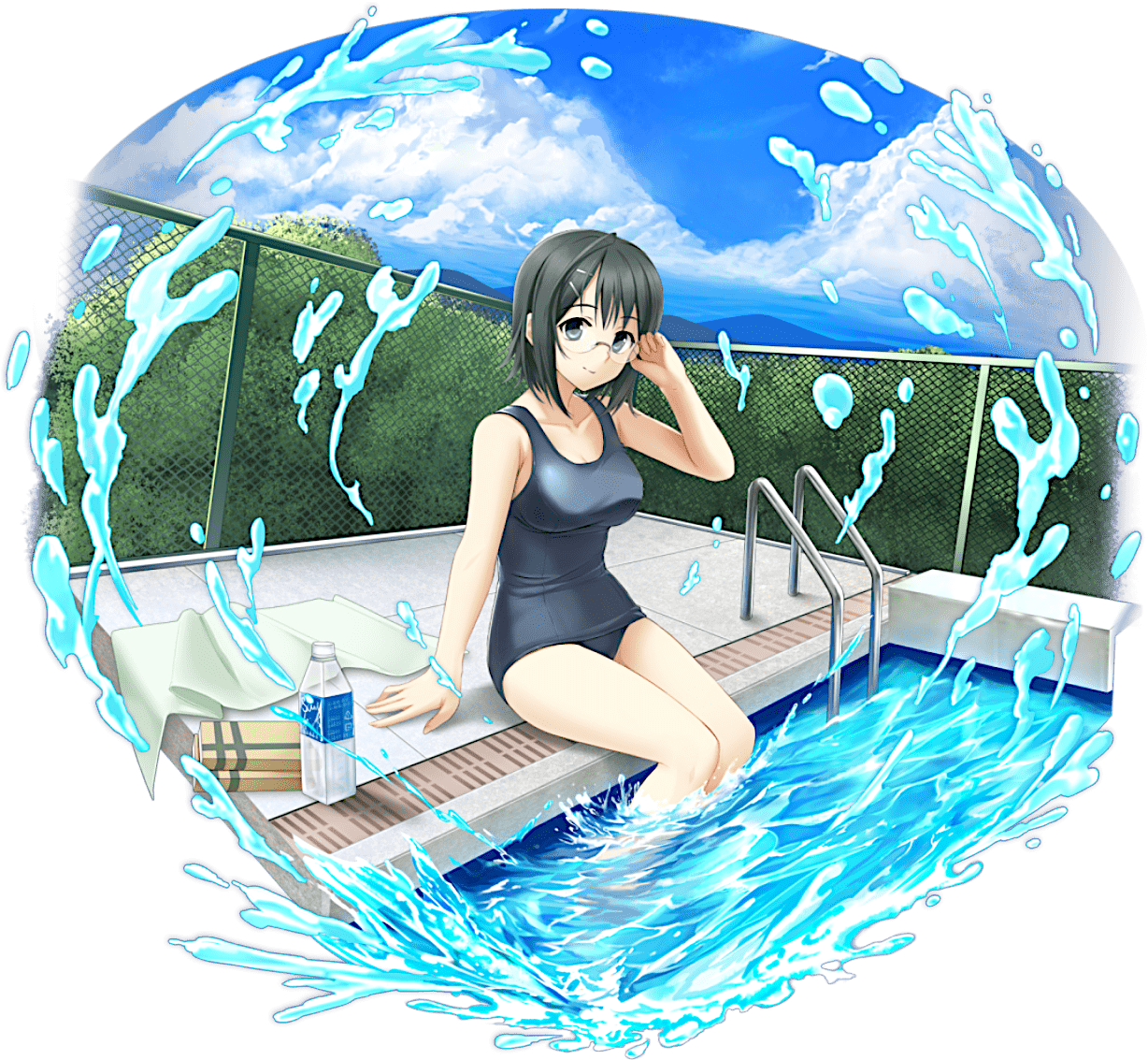 ［プールサイドで待ってるね］依媛奈緒